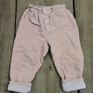 Zara Light Pink Kids Bottoms with Pocket Detail